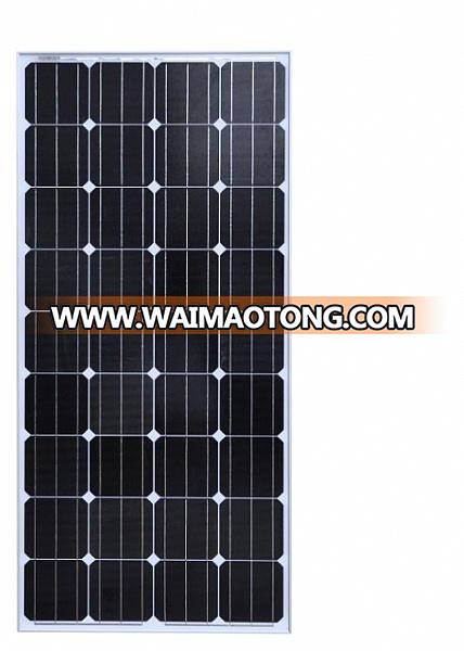 High Efficiency 150W Monocrystalline Solar Panel with 156*156mm Cells